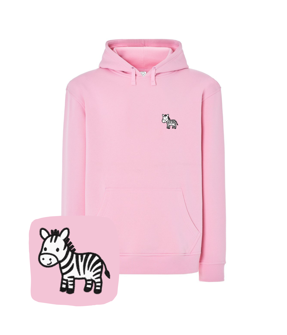 Bluza z haftem zebry – bluza zebra męska, męski fason