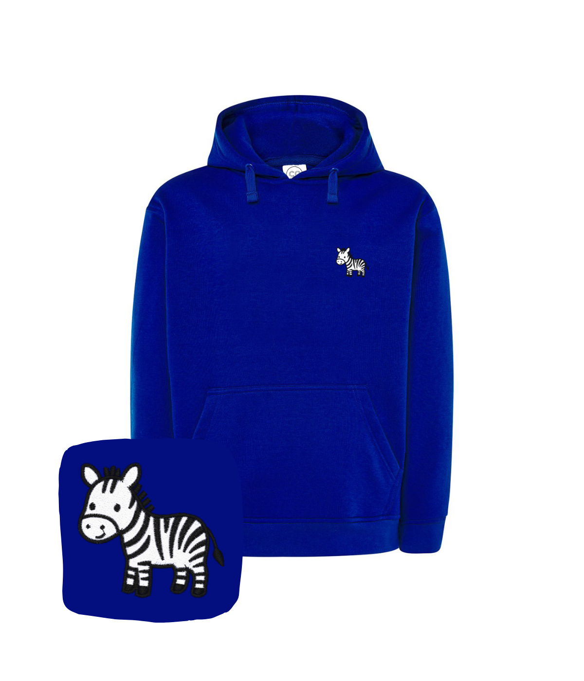 Bluza z haftem zebry – bluza zebra na zamówienie, indywidualny projekt