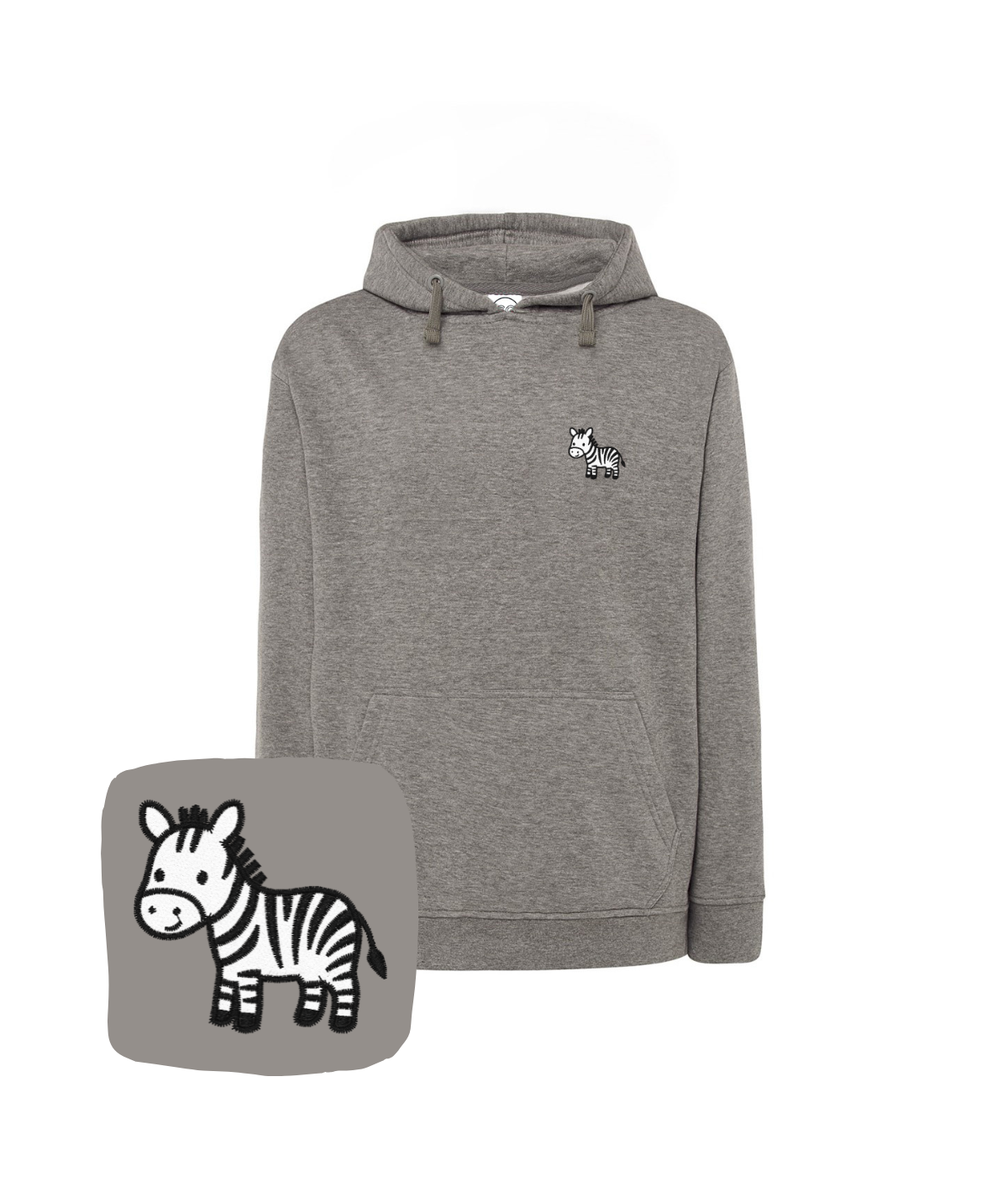 Bluza z haftem zebry – bluza z wzorem zebra, unikatowy nadruk