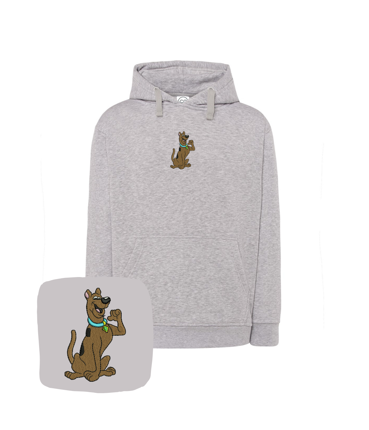 Bluza z haftem psa detektywa