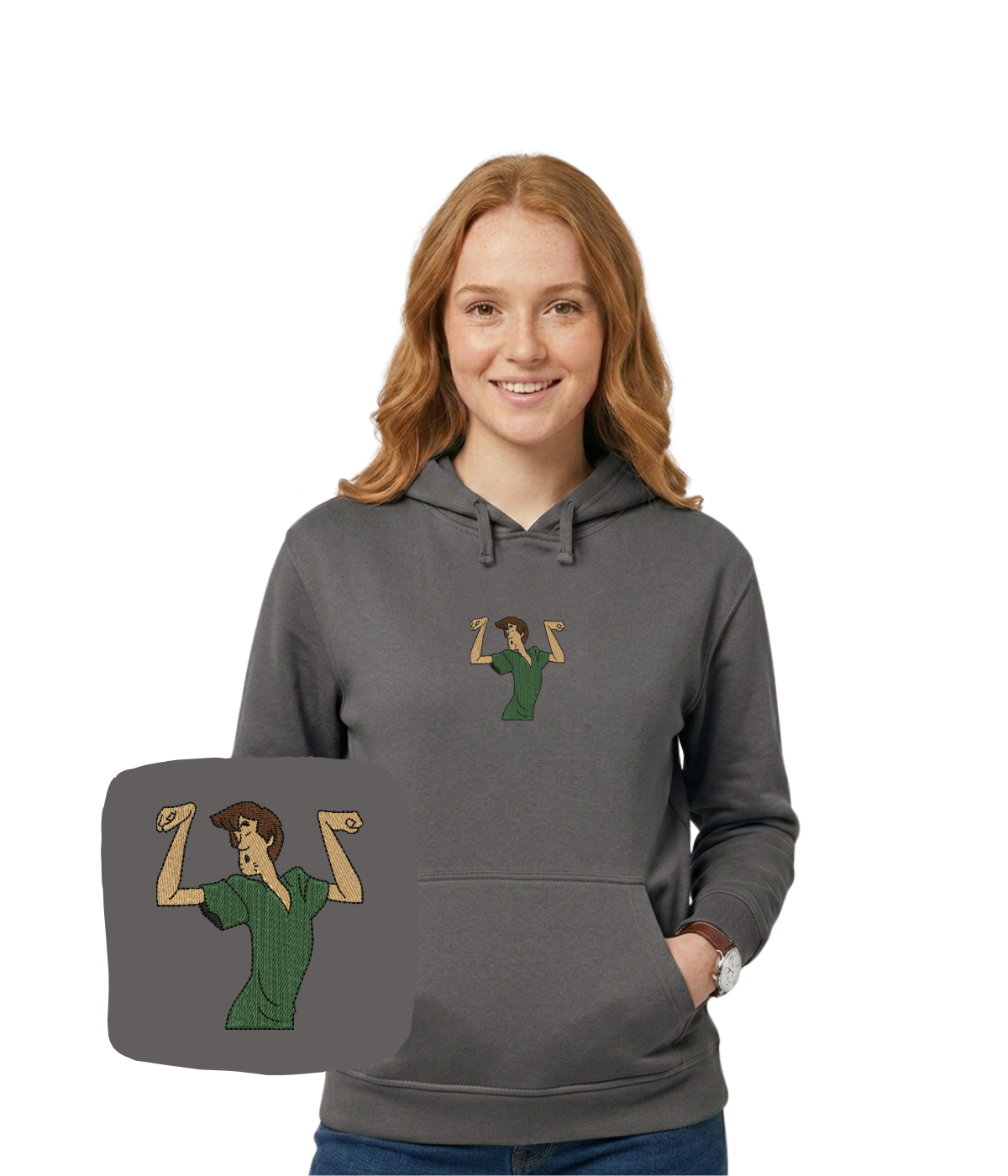 Bluza z haftem kudłatego