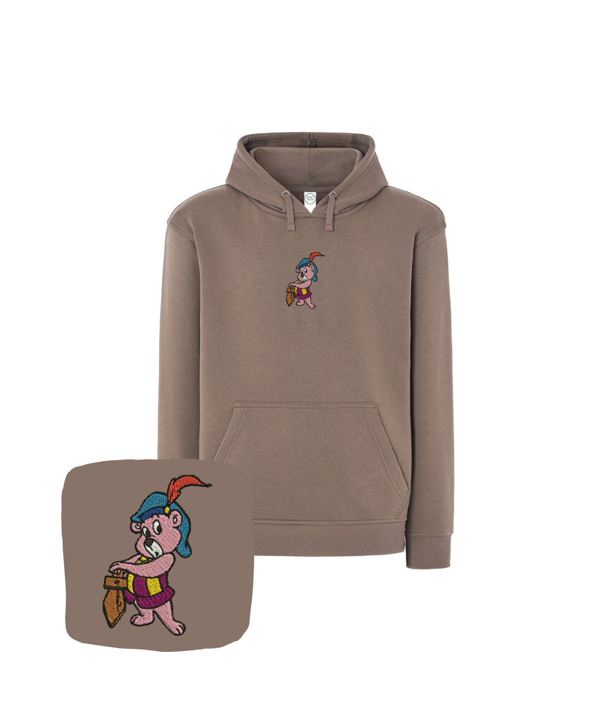 Bluza z haftem gumisia