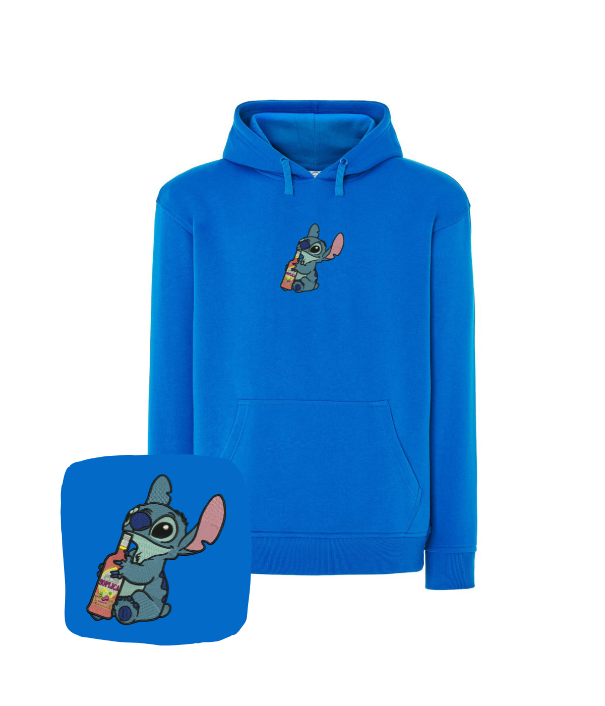 Bluza stitch z butelką