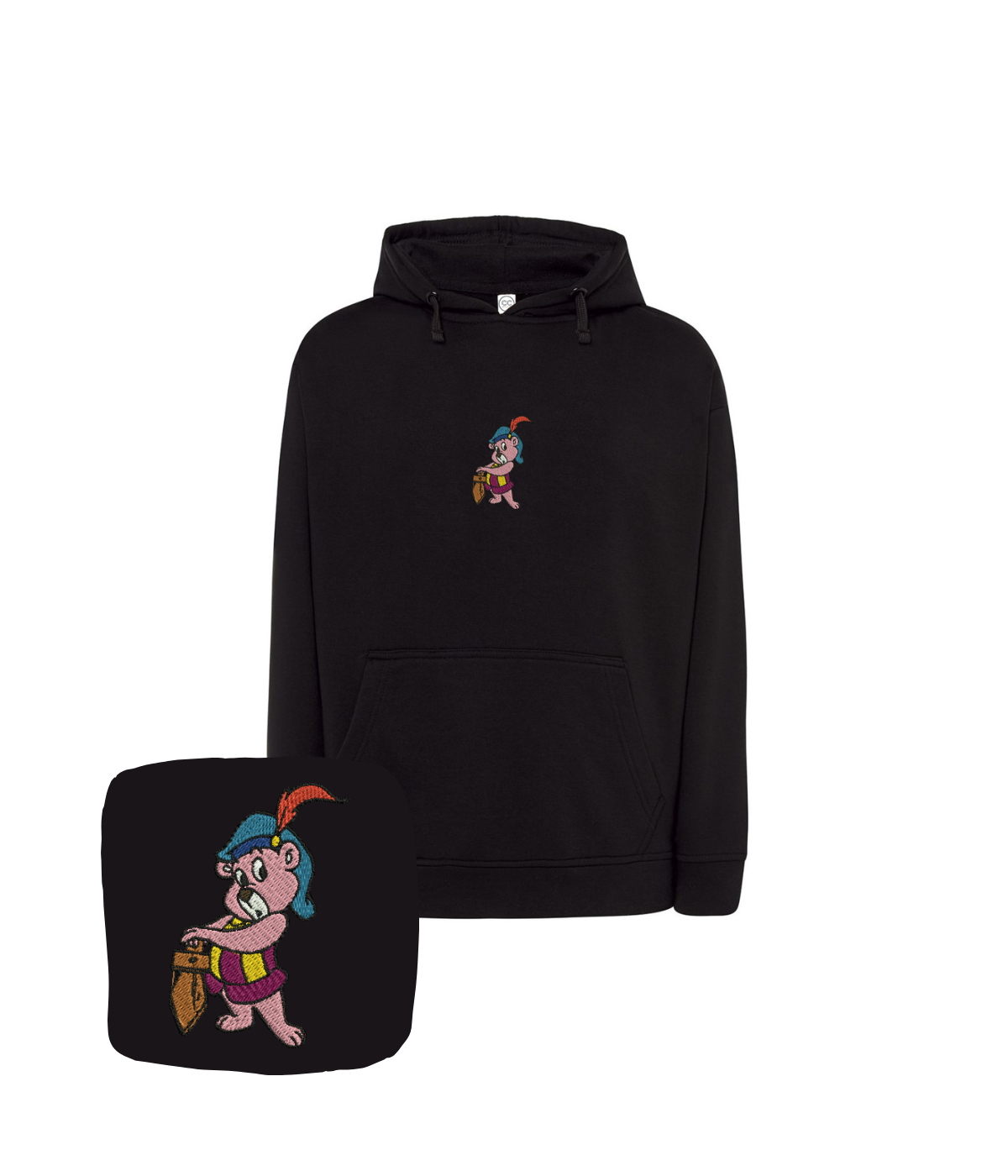 Bluza z haftem gumisia