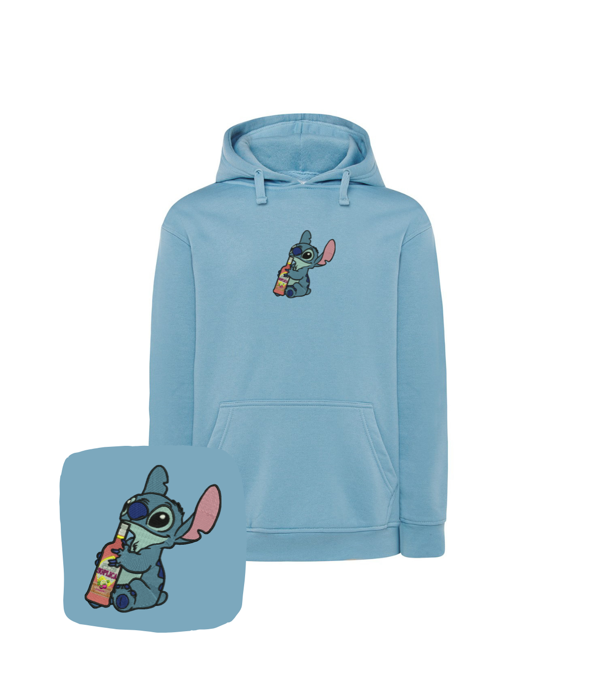Bluza stitch z butelką