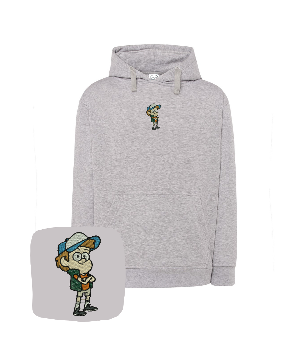 Bluza z haftem dippera