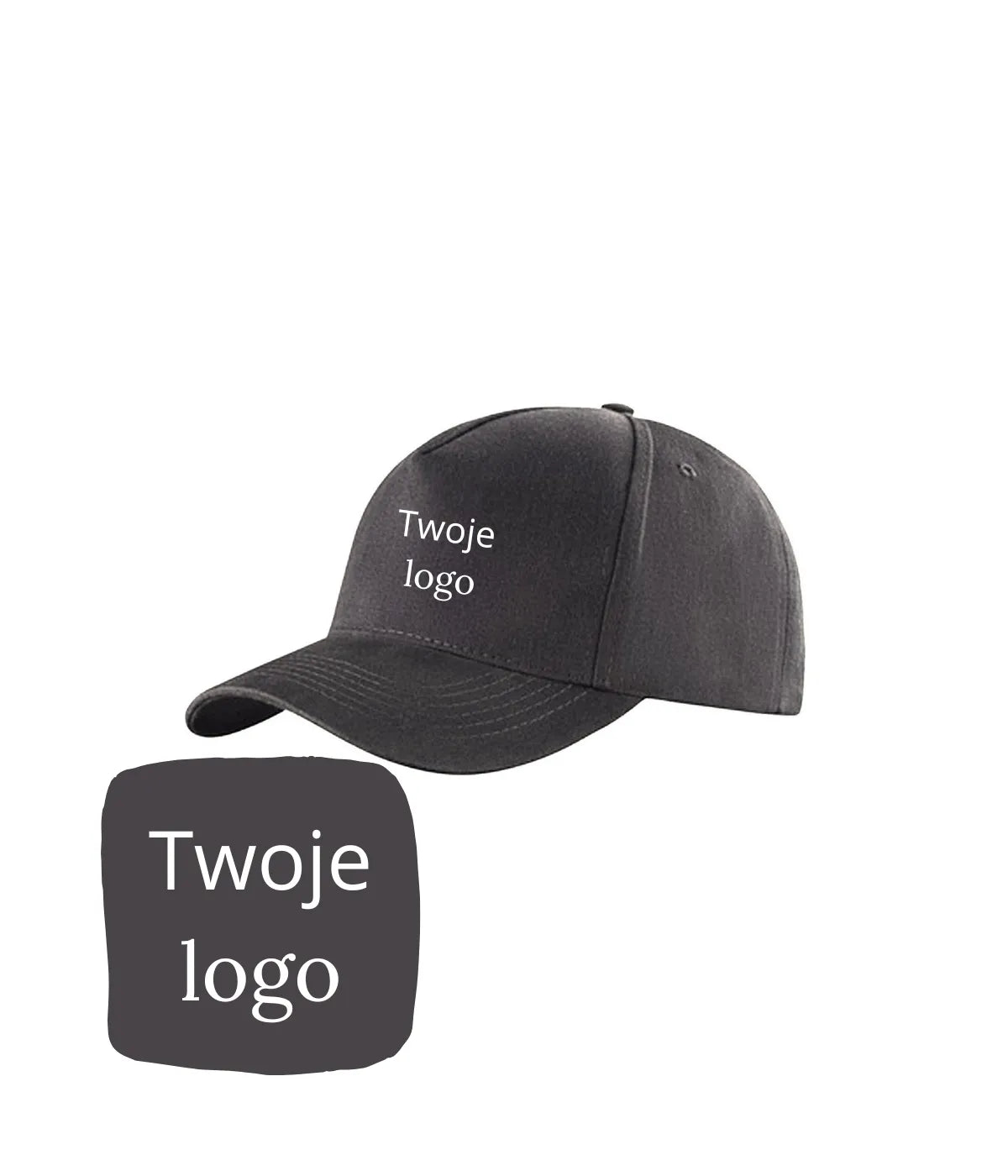 Personalizowana czapka z daszkiem z haftem logo