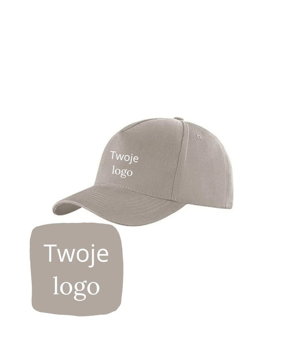 Personalizowana czapka z daszkiem z haftem logo
