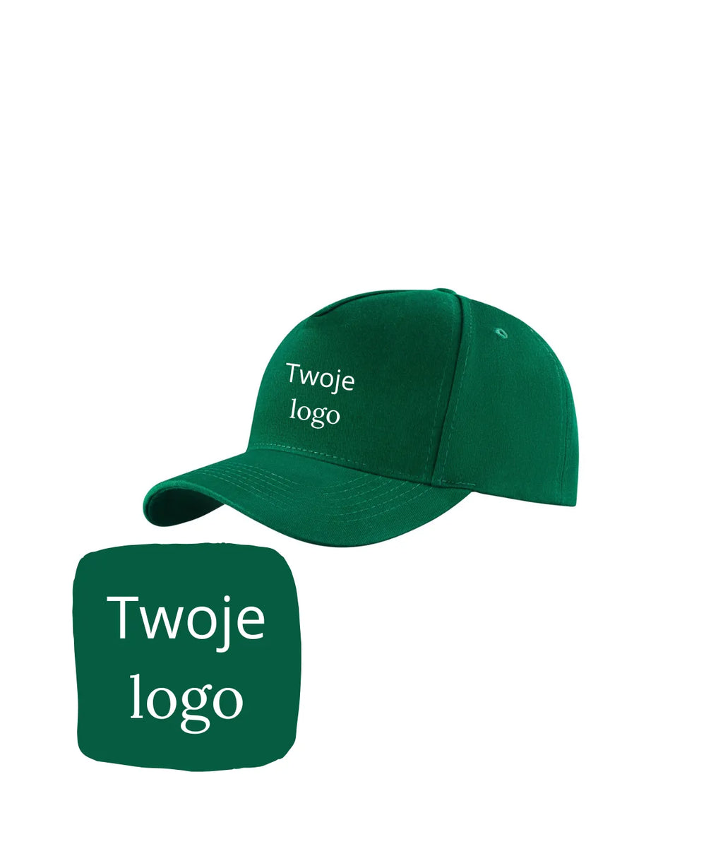 Personalizowana czapka z daszkiem z haftem logo