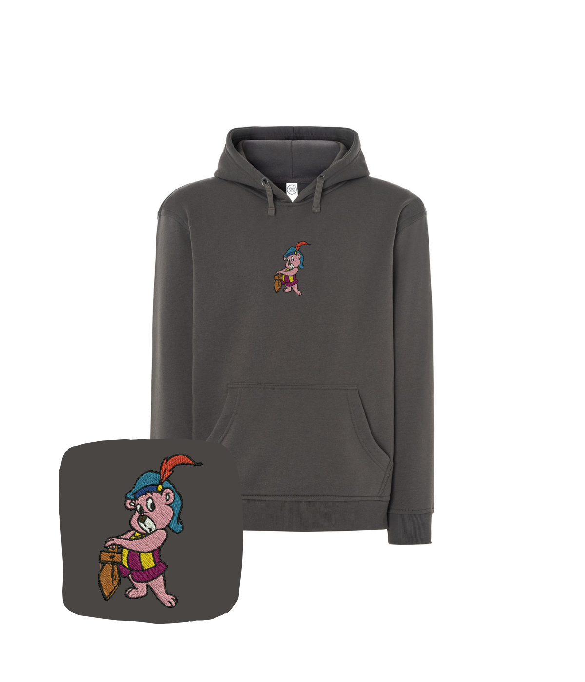 Bluza z haftem gumisia