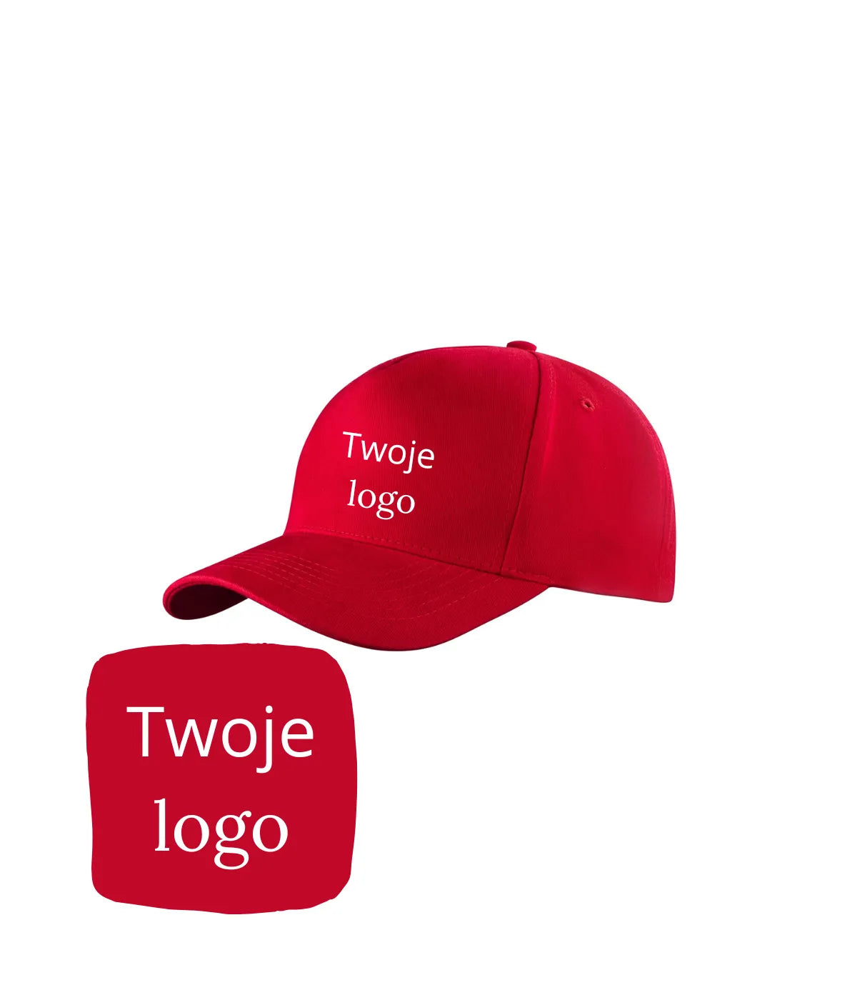 Personalizowana czapka z daszkiem z haftem logo
