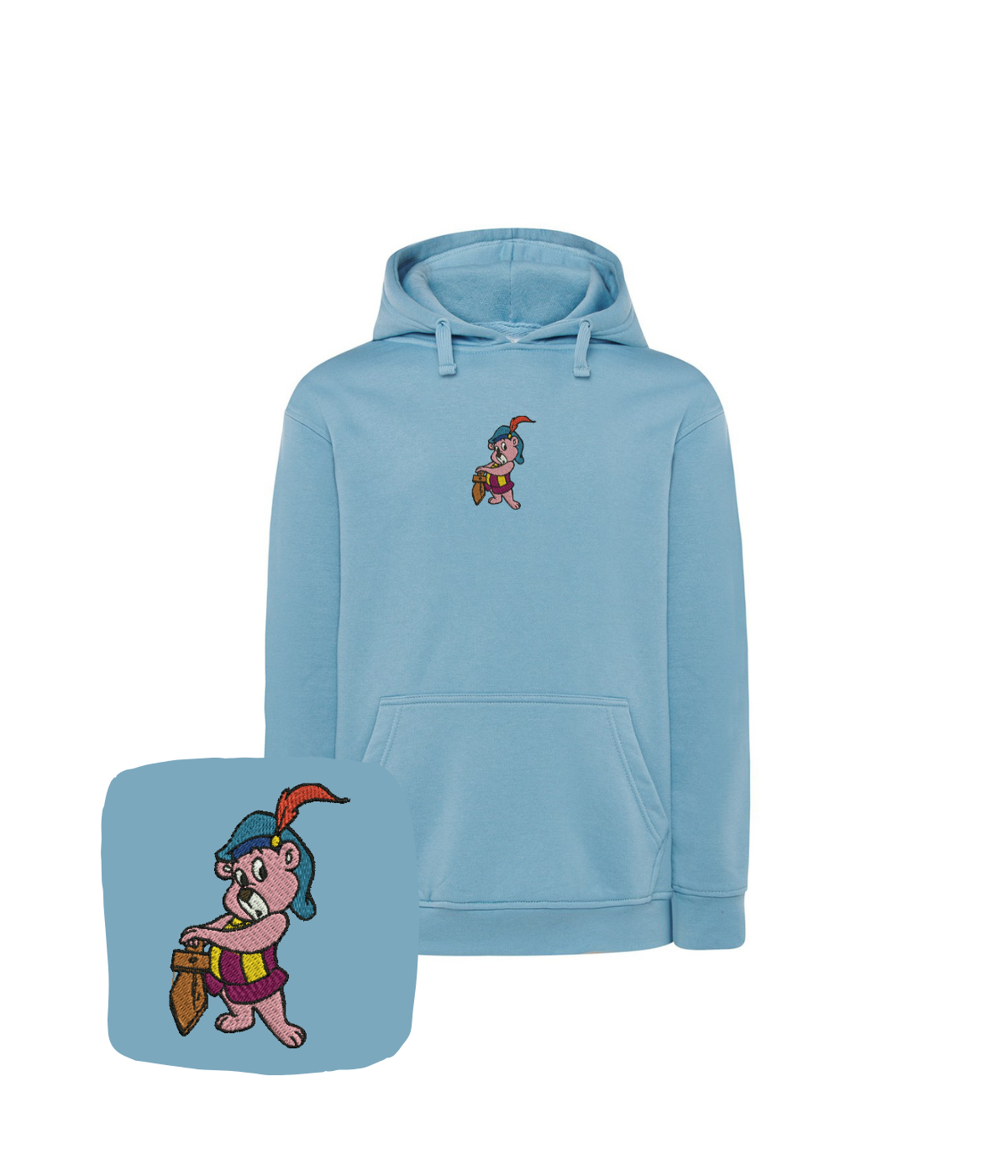 Bluza z haftem gumisia