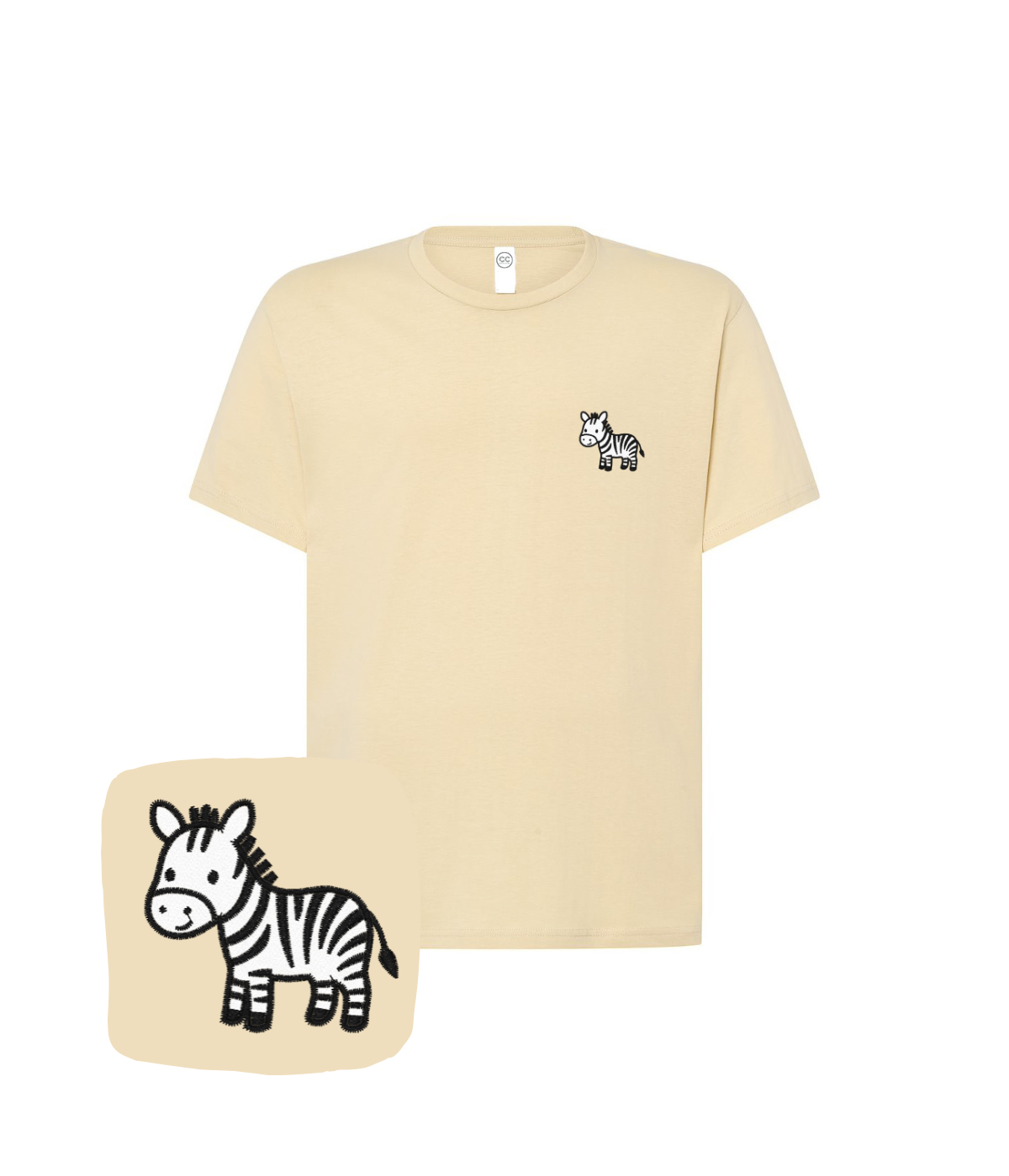 t-shirt z haftem własny wzór lub logo od 1 szt