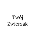 Zbliżenie na haft 'Twój Zwierzak' - haft komputerowy na białej bluzie