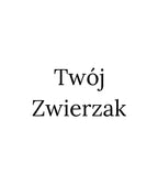 Zbliżenie na haft 'Twój Zwierzak' - haft komputerowy na białej koszulce, oryginalny prezent z haftem
