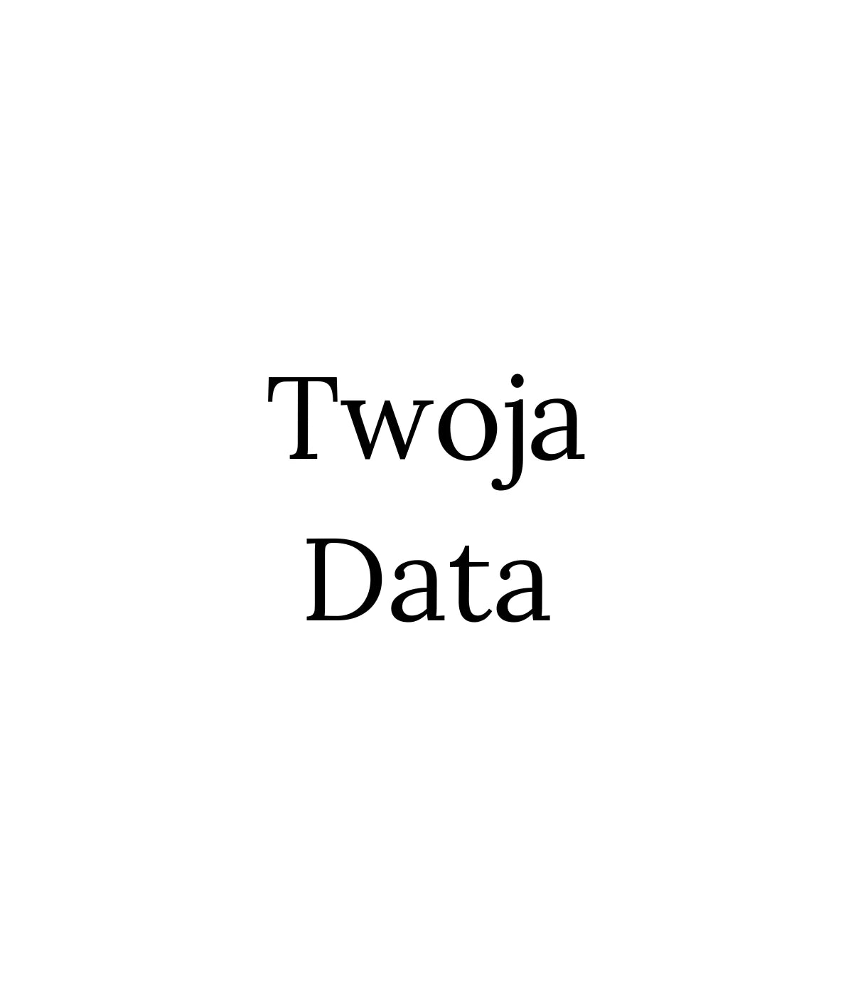 Zbliżenie na haft Twoja Data na białej koszulce - personalizowana koszulka z haftem komputerowym na każdą okazję