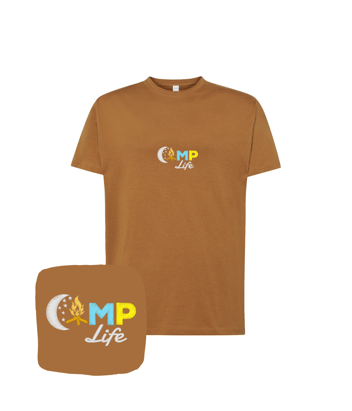 Koszulka z haftem Camp Life – koszulka Camp Life młodzieżowa, modny styl