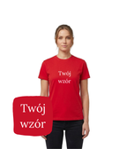 Personalizowana koszulka z własnym haftem z twojego zdjęcia – koszulka z napisem haft ze zdjęcia, personalizacja
