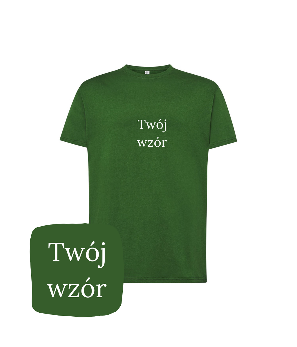 Personalizowana koszulka z własnym haftem z twojego zdjęcia – koszulka reklamowa z haftem haft ze zdjęcia, od 1 sztuki