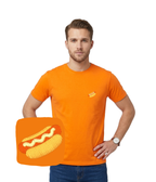 Koszulka z haftem hot doga  – koszulka hot dog prezent z haftem, pamiątka na lata