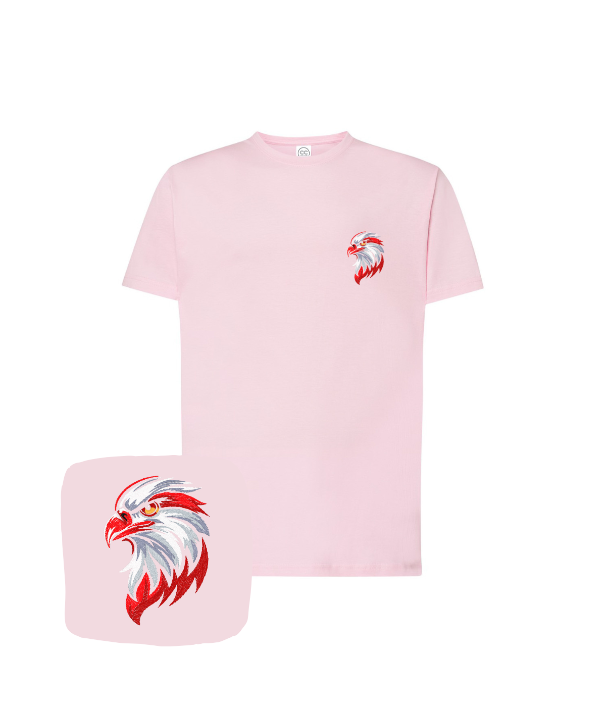Koszulka z haftem orła – modna koszulka orzeł, streetwear