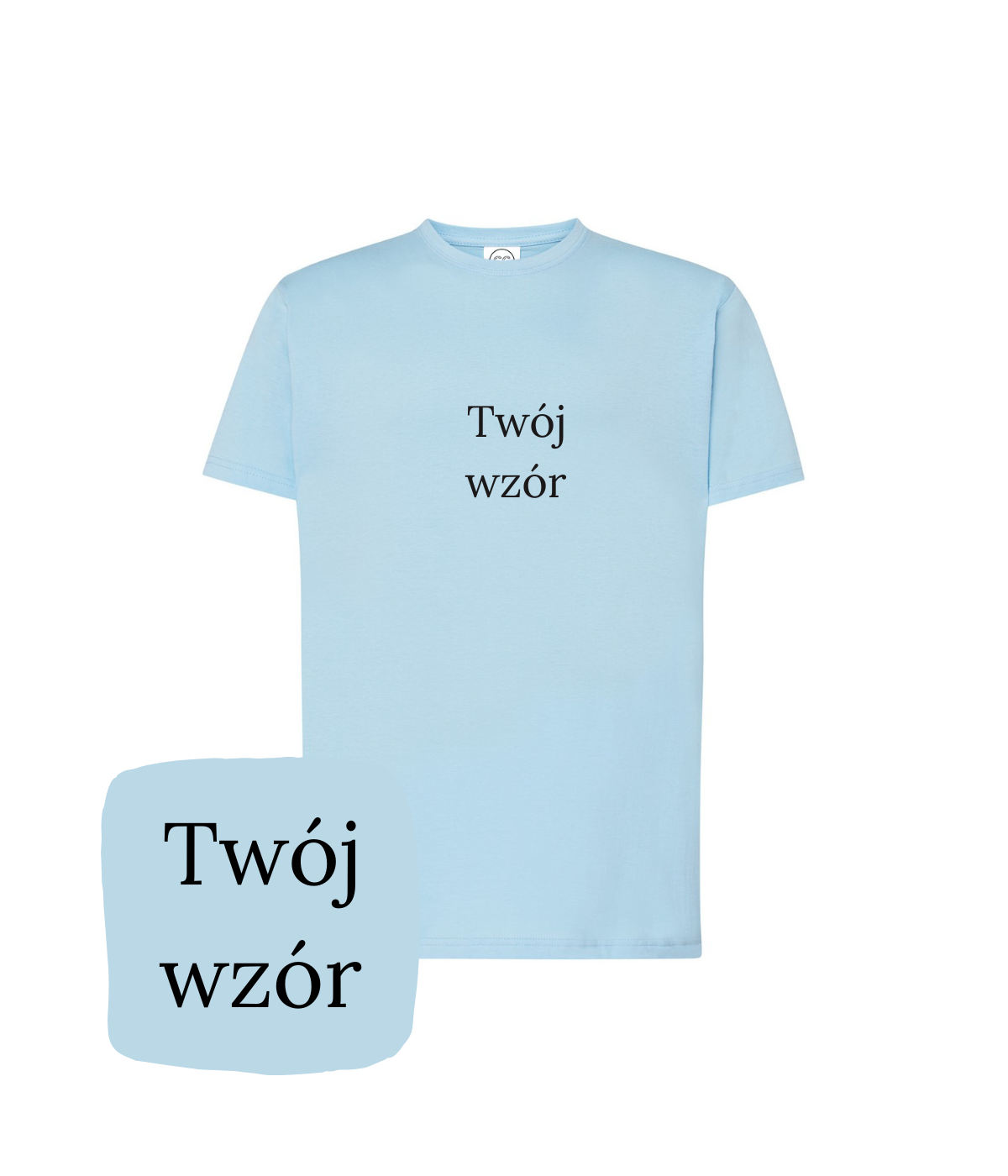Personalizowana koszulka z własnym haftem z twojego zdjęcia – bawełniana koszulka haft ze zdjęcia, miękka i oddychająca
