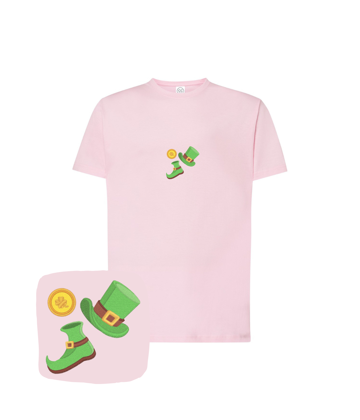 Koszulka z haftem St. Patrick's Day – koszulka st-patricks-day personalizowany prezent dla bliskiej osoby