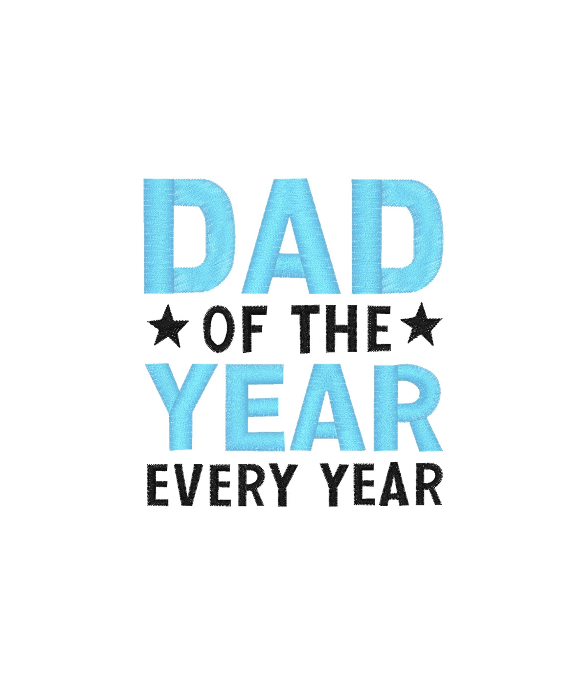Koszulka z haftem Dad of the Year - zdjęcie 23