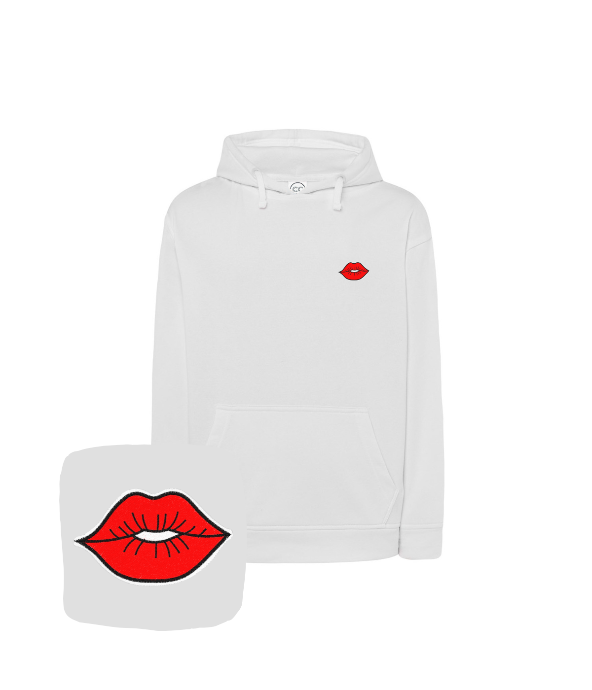 bluza z haftem logo firmy