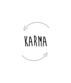 Koszulka z haftem Karma – koszulka z napisem karma, personalizacja