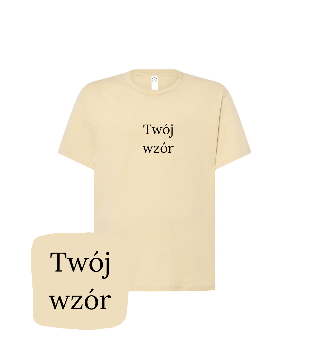 Personalizowana koszulka z własnym haftem z twojego zdjęcia – koszulka haft ze zdjęcia, prezent dla niego