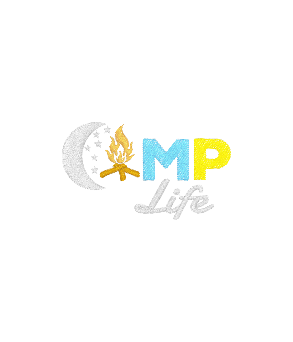Koszulka z haftem Camp Life – koszulka Camp Life dla fanów, kolekcjonerska edycja