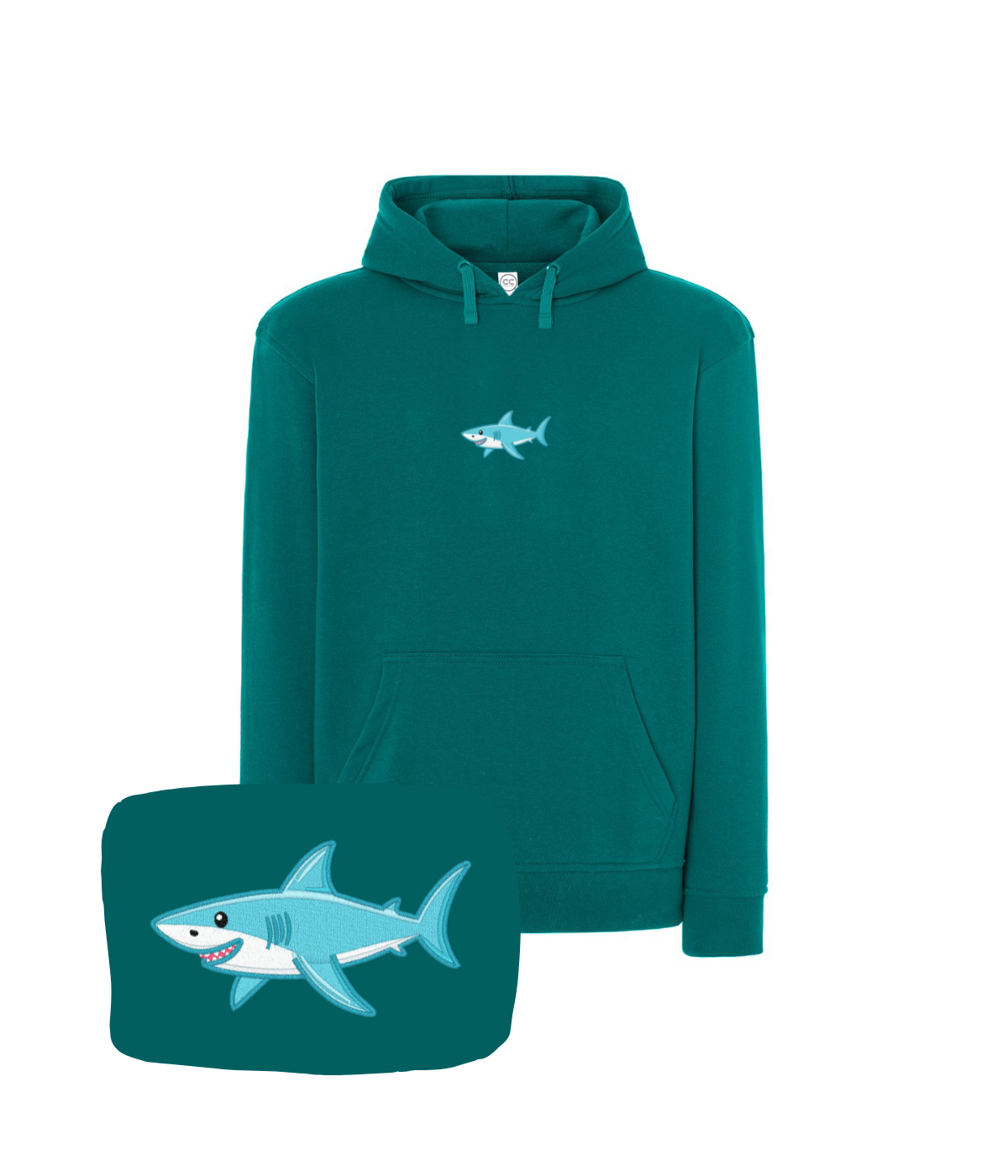 bluza z haftem dowolnego wzoru