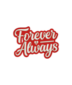 CustomClothes.pl Blzua z haftem Forever & Always with personalized embroidery, casual style, soft fabric, front view.