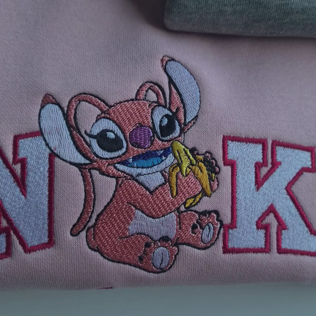 Bluza z haftem Stitch