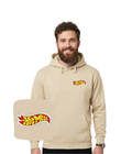 CustomClothes.pl hot mess hoodie with embroidered design, cozy hoodie with a front pocket and adjustable drawstrings.