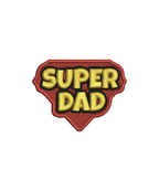 CustomClothes.pl super dad hoodie with embroidered design, comfortable casual blue sweatshirt for dads