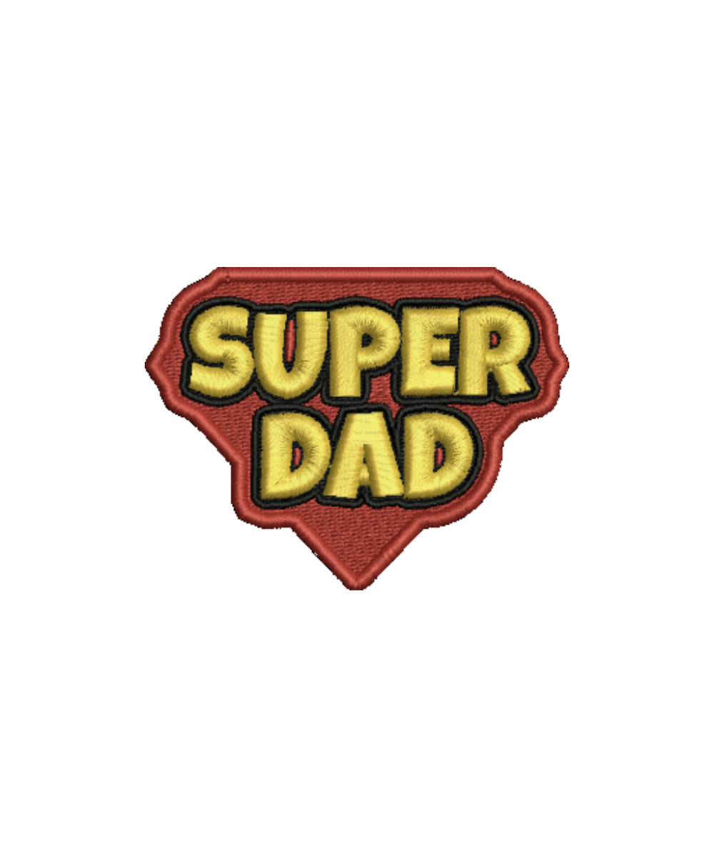 CustomClothes.pl super dad hoodie with embroidered design, comfortable casual blue sweatshirt for dads